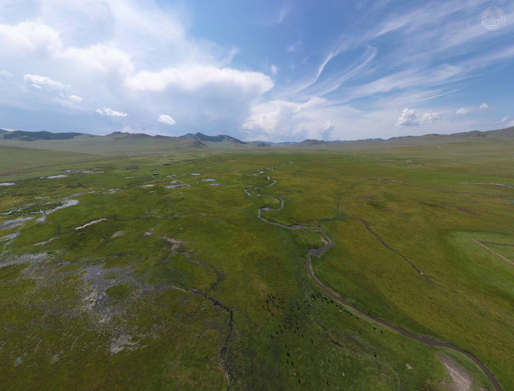 Tsagaan Sum Hot Spring, Mongolia