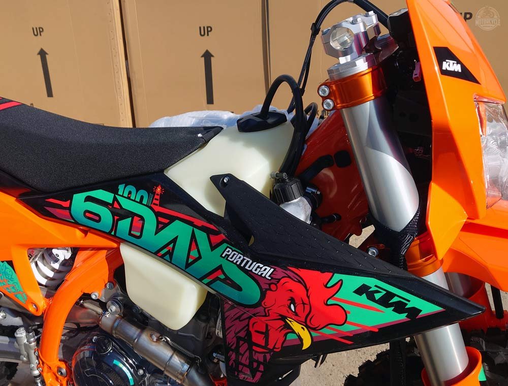 New KTM 450 EXC 6-DAYS