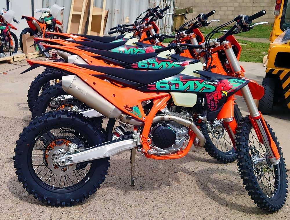 Side View, 2027 KTM 450 EXC 6-DAYS