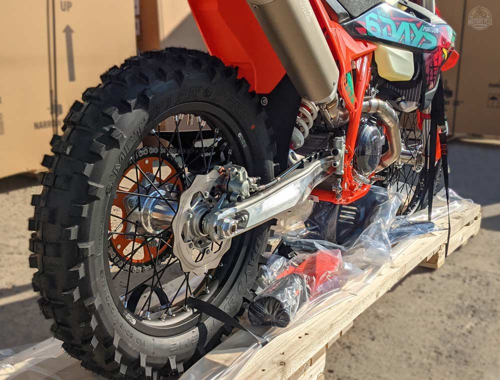 Rear View, 2020 KTM 450 EXC 6-DAYS