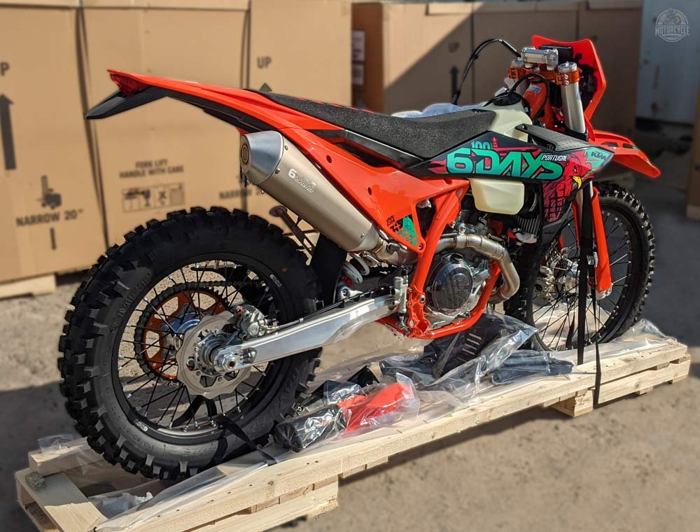 Side View, 2020 KTM 450 EXC 6-DAYS
