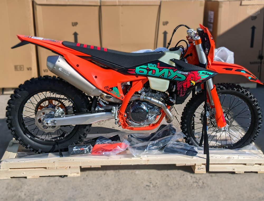 Side View, 2027 KTM 450 EXC 6-DAYS