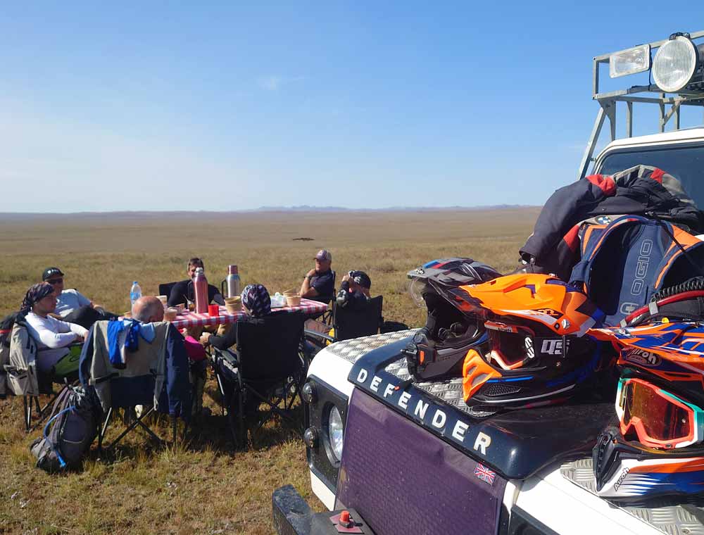 White Motorbike Trail, Central Mongolia