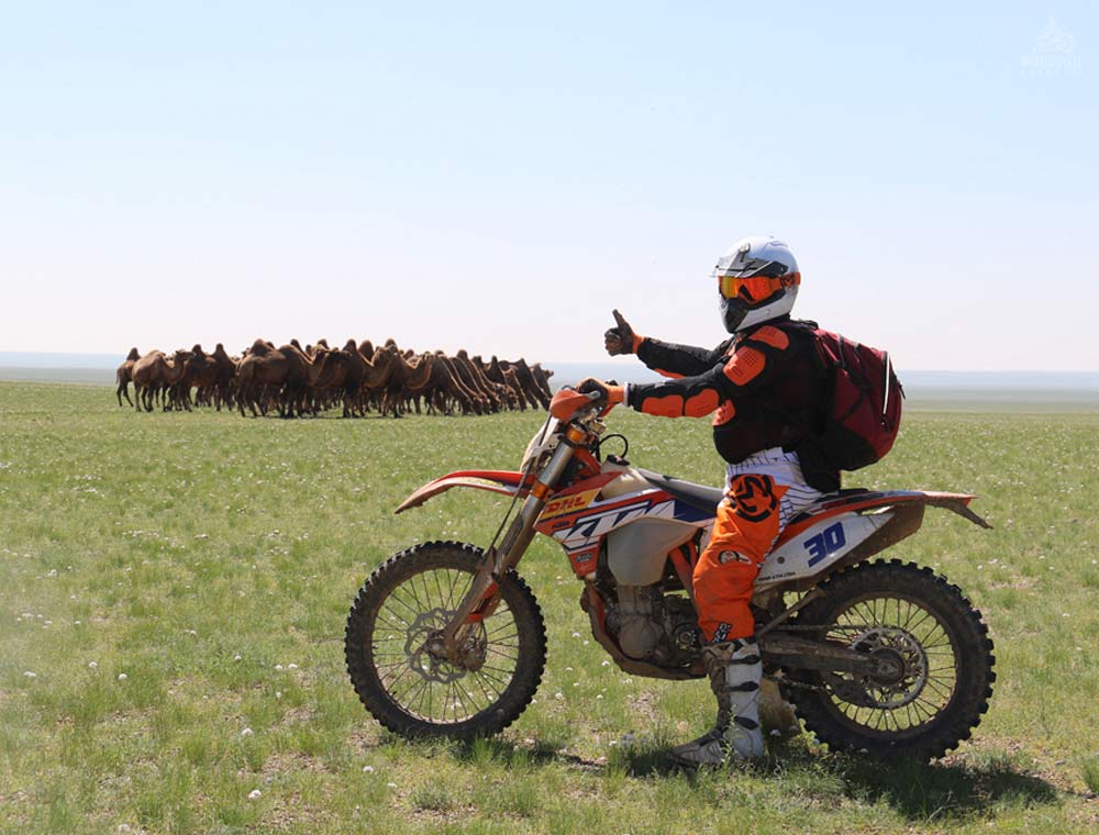 Off-Road Motorcycle Mongolia